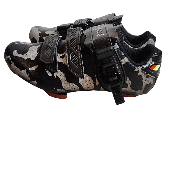 Speed Black Camo Cycling Shoes Unisex Size EU 39 New - Picture 5 of 16